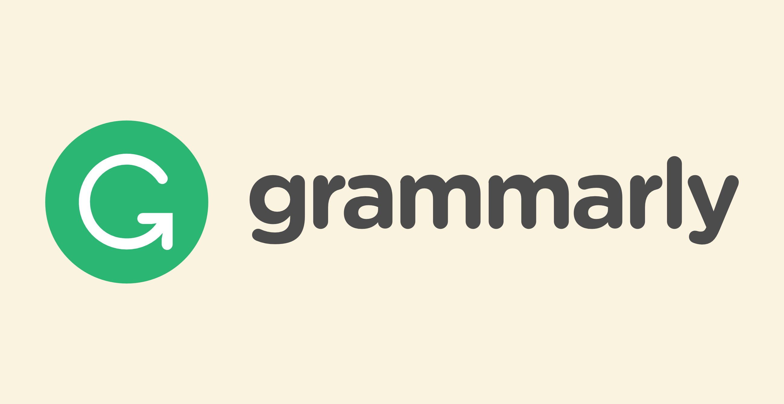 A picture of the Grammarly logo